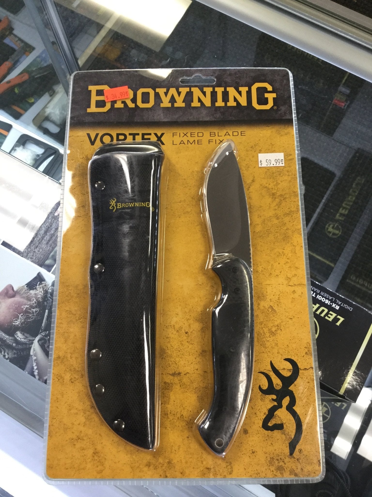 Browning Knife Vortex Fixed Blade - Pacific Flyway Supplies