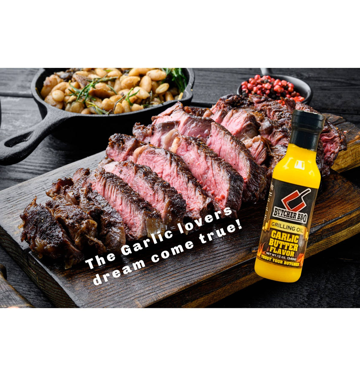 Butcher BBQ - Garlic Butter Grilling Oil - Pacific Flyway Supplies