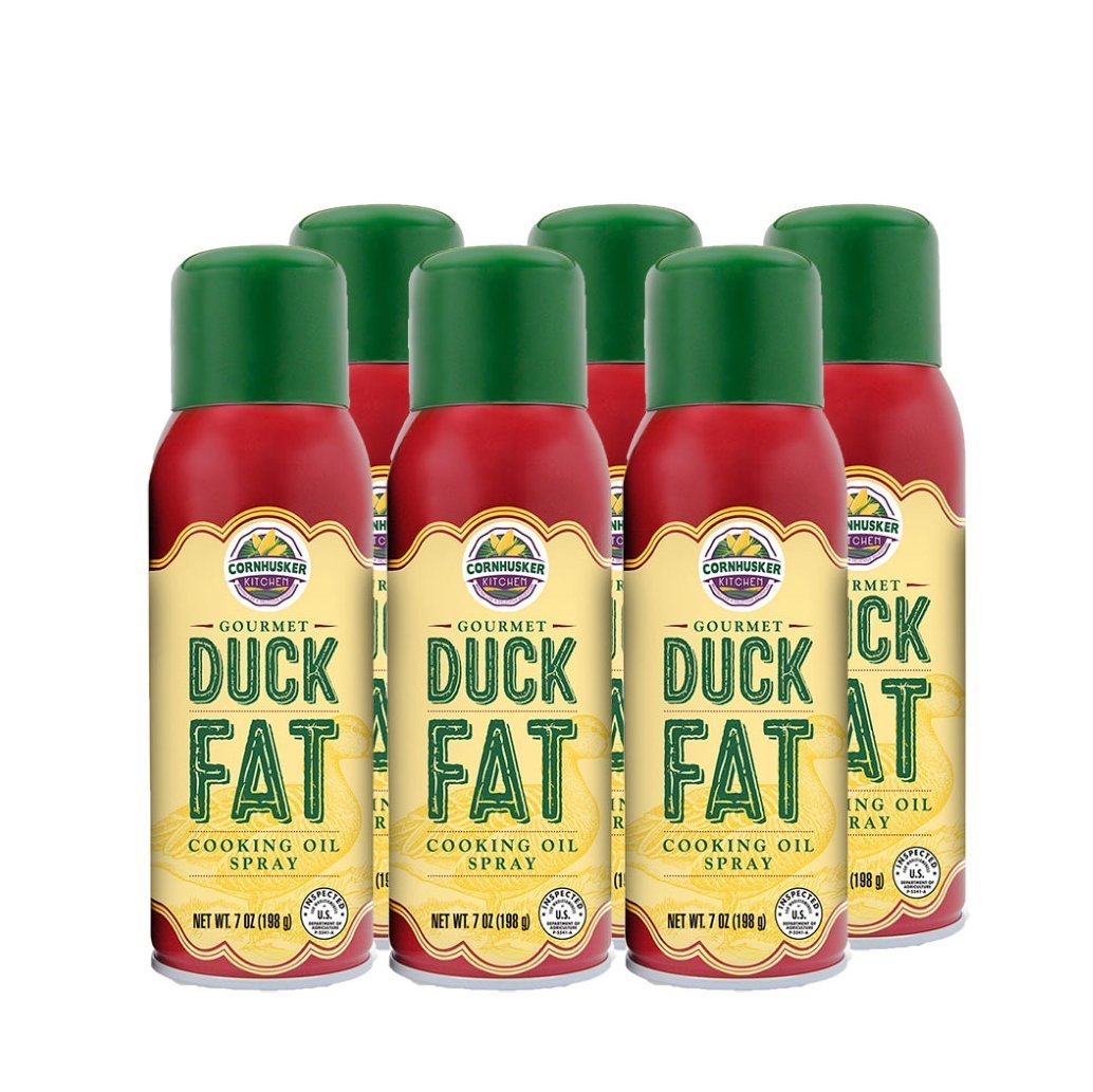 Cornhusker Gourmet Duck Fat Cooking Oil Spray Case - Pacific Flyway Supplies