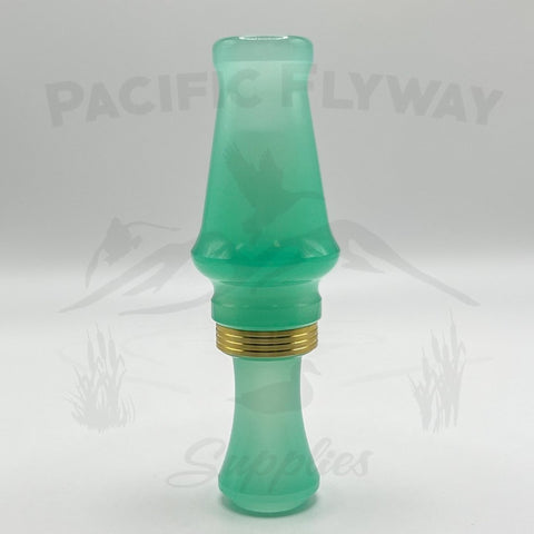 J. J. Lares A5 - Polished Jade Brass Band - Pacific Flyway Supplies