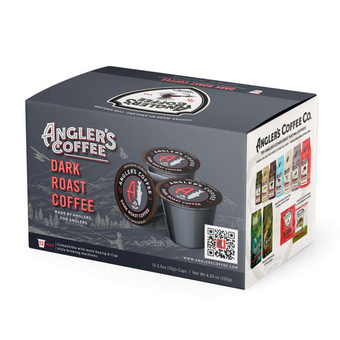 Angler's Coffee - Angler's Coffee Single Serve Coffee Pods: Medium Roast - Pacific Flyway Supplies