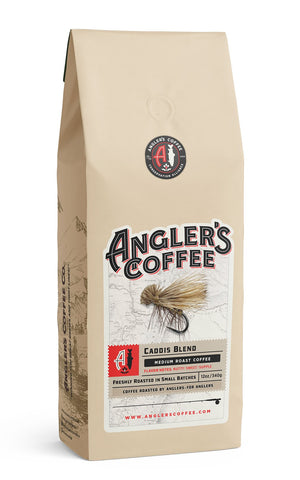 Angler's Coffee - Caddis Blend - Single Unit: 12oz / Drip Grind - Pacific Flyway Supplies