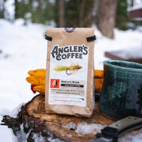 Angler's Coffee - Woolly's Blend - Single Unit: Drip Grind / 12oz - Pacific Flyway Supplies