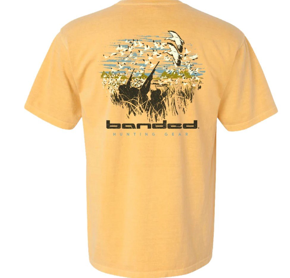 Banded Just Go Snow Tee - February 2024 Tee of the Month - Pacific Flyway Supplies