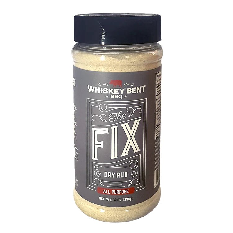 Whiskey Bent BBQ The Fix Dry Rub - Pacific Flyway Supplies