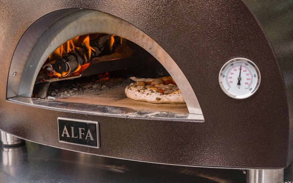 Alfa Nano Countertop Wood Fired Pizza Oven Copper - Pacific Flyway Supplies