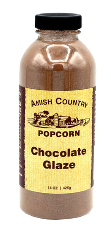Amish Country Popcorn - 14 oz. Bottle of Chocolate Glaze - Pacific Flyway Supplies