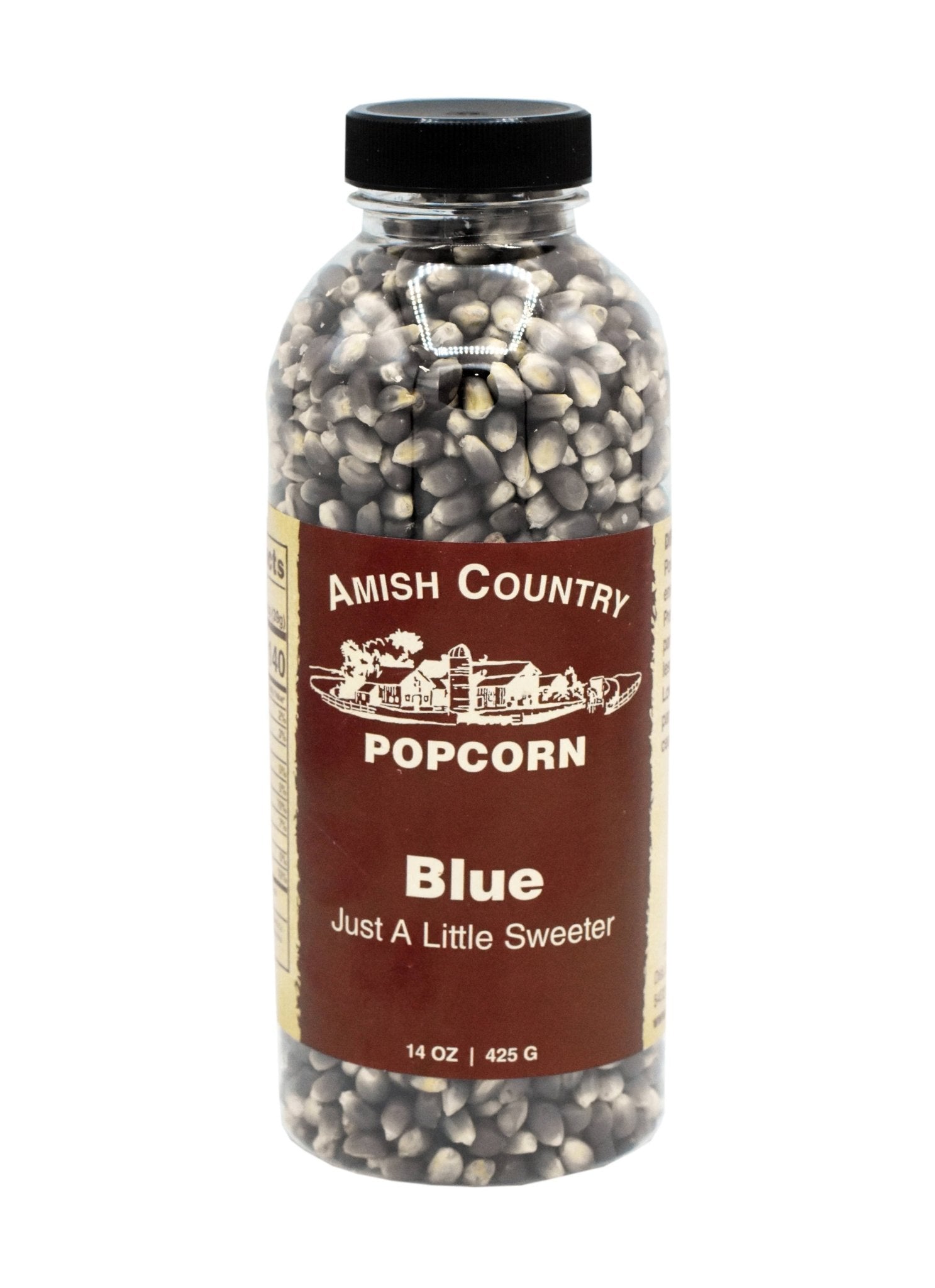 Amish Country Popcorn - 14oz Bottle of Blue Popcorn - Pacific Flyway Supplies