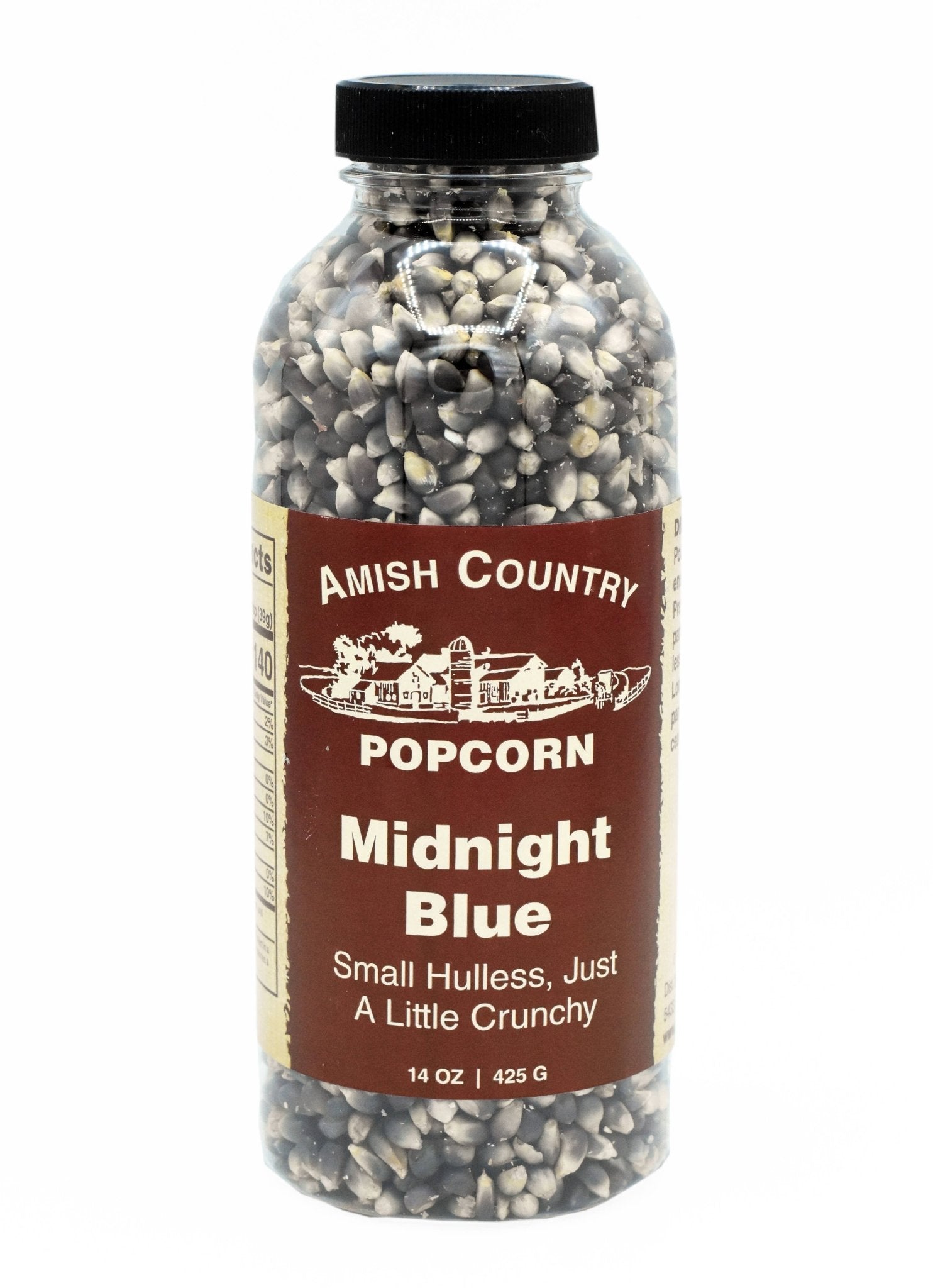 Amish Country Popcorn - 14oz Bottle of Midnight Blue Popcorn - Pacific Flyway Supplies