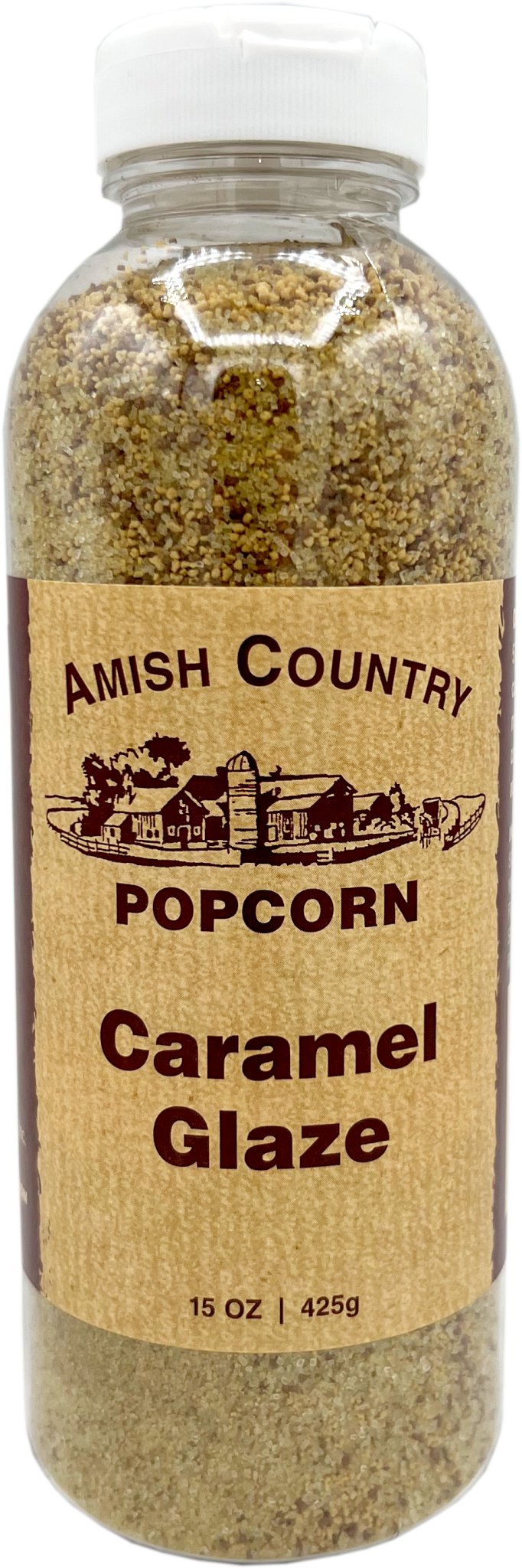 Amish Country Popcorn - 15oz Bottle of Caramel Glaze - Pacific Flyway Supplies