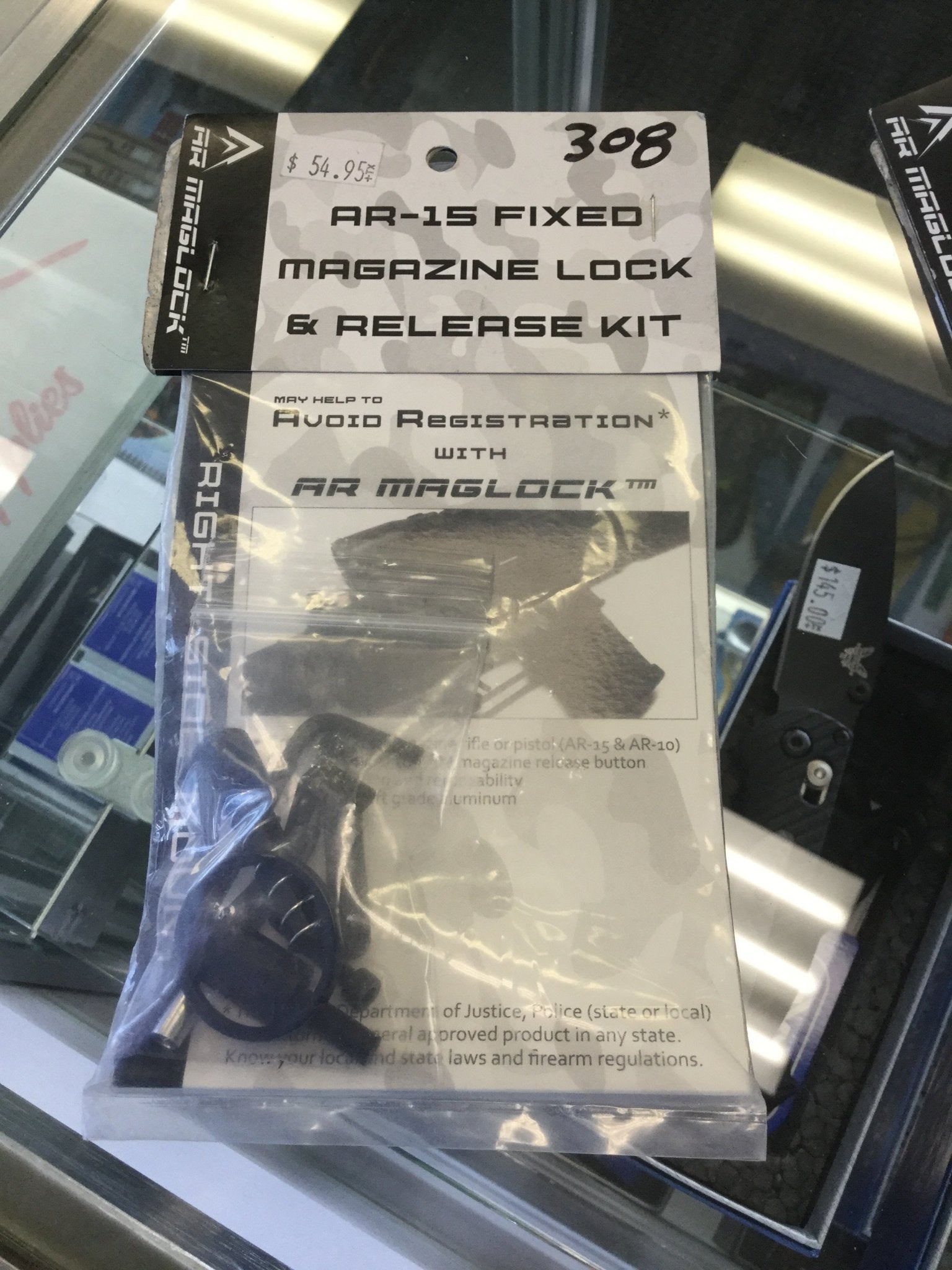 AR-15 Fixed Maglock & Release Kit - Pacific Flyway Supplies