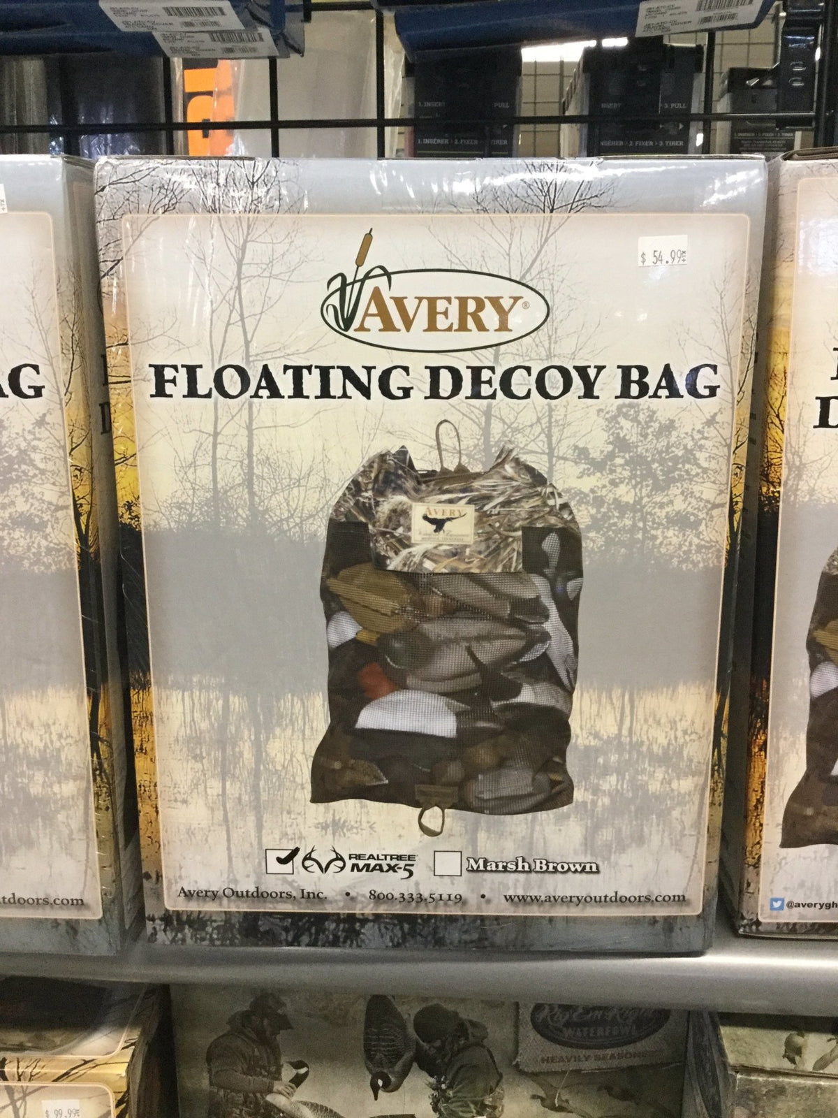 Avery Floating Decoy Bag Realtree MAX-5 - Pacific Flyway Supplies