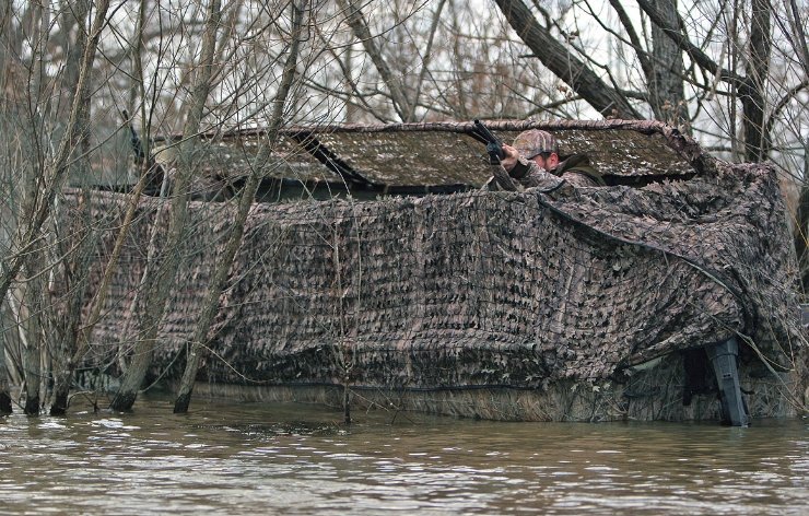 Avery Quick-Set Boat Blind - Bottomland - 17'-19' - Pacific Flyway Supplies