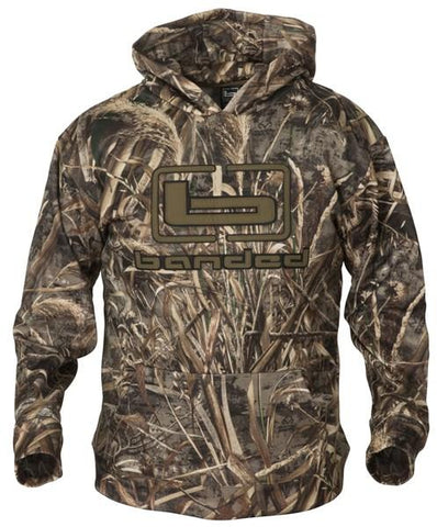 Banded Camo Logo Hoodie in Max5 - Pacific Flyway Supplies