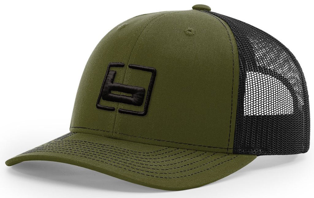 Banded Trucker Snapack Cap Loden/Black - Pacific Flyway Supplies