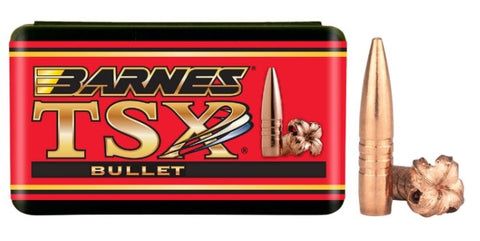 Barnes Bullets - TSX Boat- Tail - TSX 30 Caliber .308 168 GR, 50/BX - Pacific Flyway Supplies