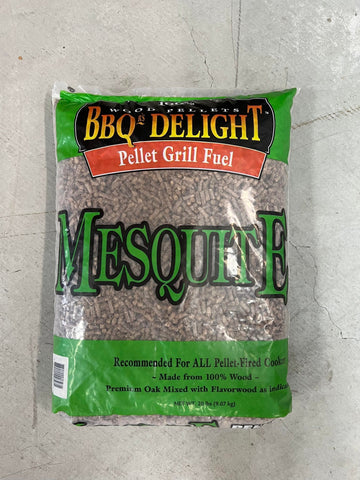 BBQr's Delight Wood Pellet Mesquite - Pacific Flyway Supplies