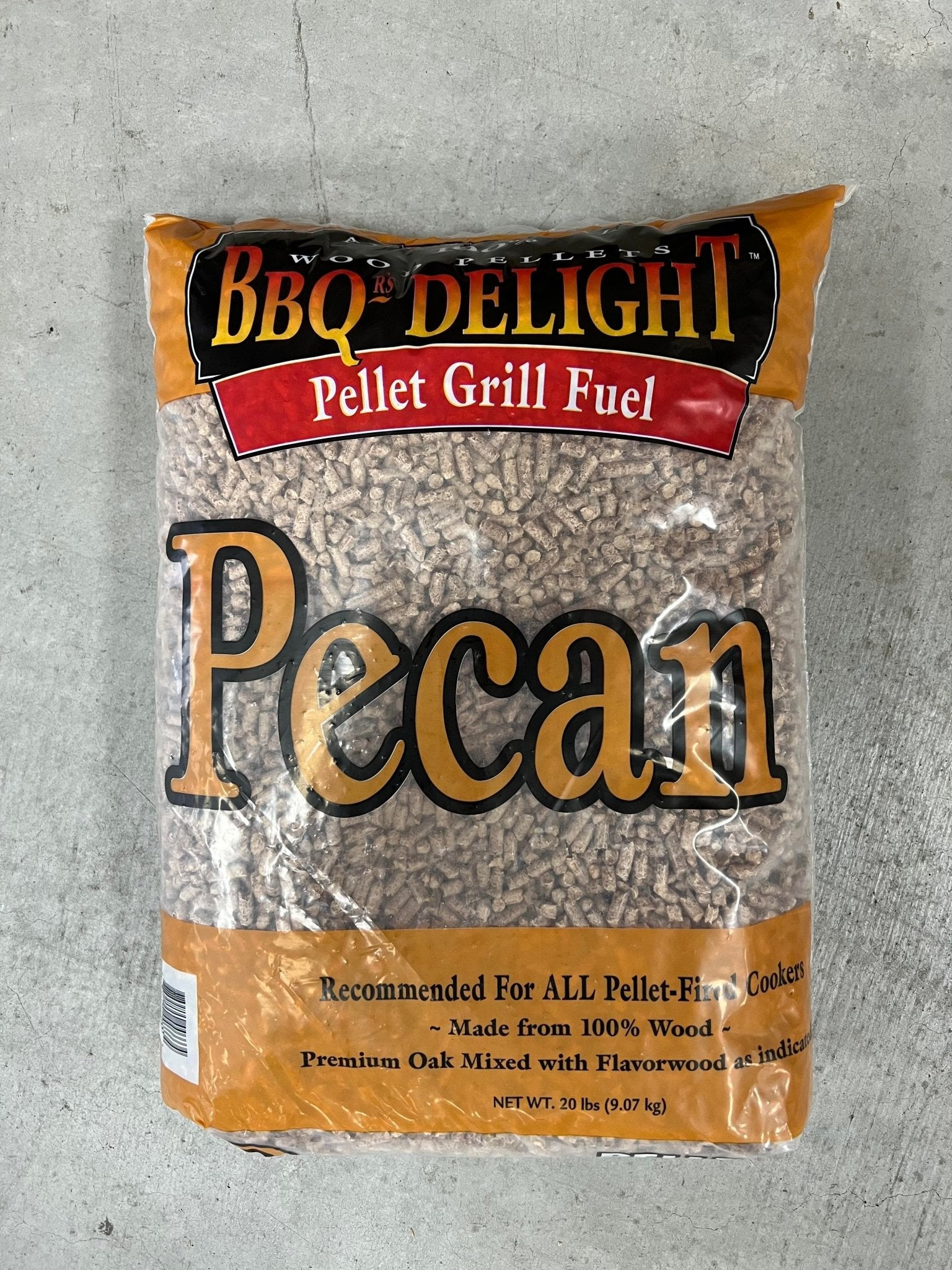 BBQr's Delight Wood Pellet Pecan - Pacific Flyway Supplies
