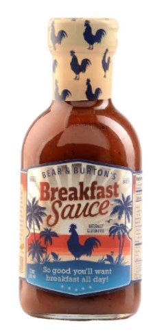 Bear & Burton's W Sauce - Bear & Burton's Breakfast Sauce 12oz - Pacific Flyway Supplies