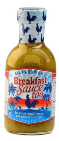 Bear & Burton's W Sauce - Bear & Burton's Breakfast Sauce Too 12oz - Pacific Flyway Supplies