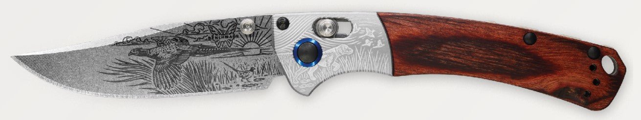 BENCHMADE 15085-22 Limited Edition Artist Series - Pacific Flyway Supplies