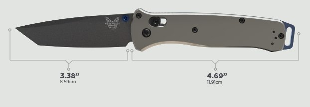 Benchmade Bailout 537BK-2302 - Pacific Flyway Supplies