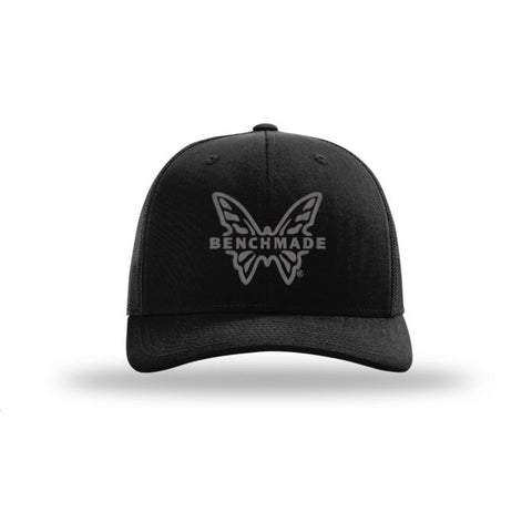 Benchmade Favorite Trucker Hat Black/Black - Pacific Flyway Supplies