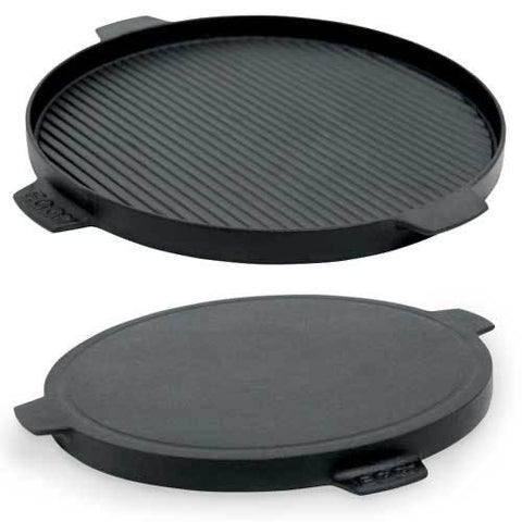 Big Green Egg Dual Sided Cast Iron Plancha 14in - Pacific Flyway Supplies