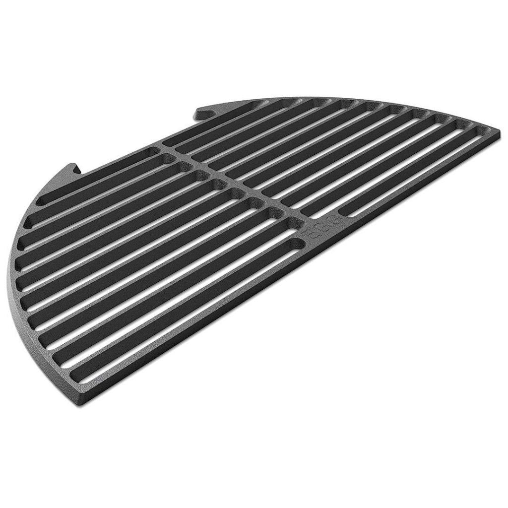 Big Green Egg Half Moon Cast Iron Cooking Grids for Large EGG - Pacific Flyway Supplies