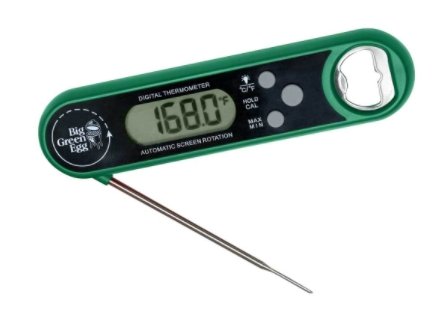 Big Green Egg Instant Read Thermometer with Bottle Opener - Pacific Flyway Supplies