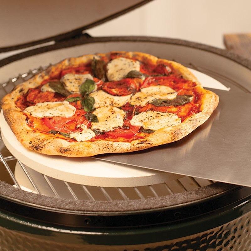 Big Green Egg Pizza & Baking Stone, 21 inch - Pacific Flyway Supplies