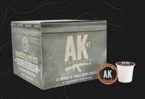 Black Rifle Coffee AK-47 Espresso Blend Coffee Rounds (32 Count) - Pacific Flyway Supplies