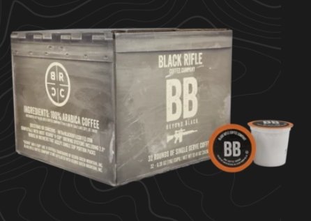 Black Rifle Coffee Beyond Black Coffee Rounds (32 Count) - Pacific Flyway Supplies
