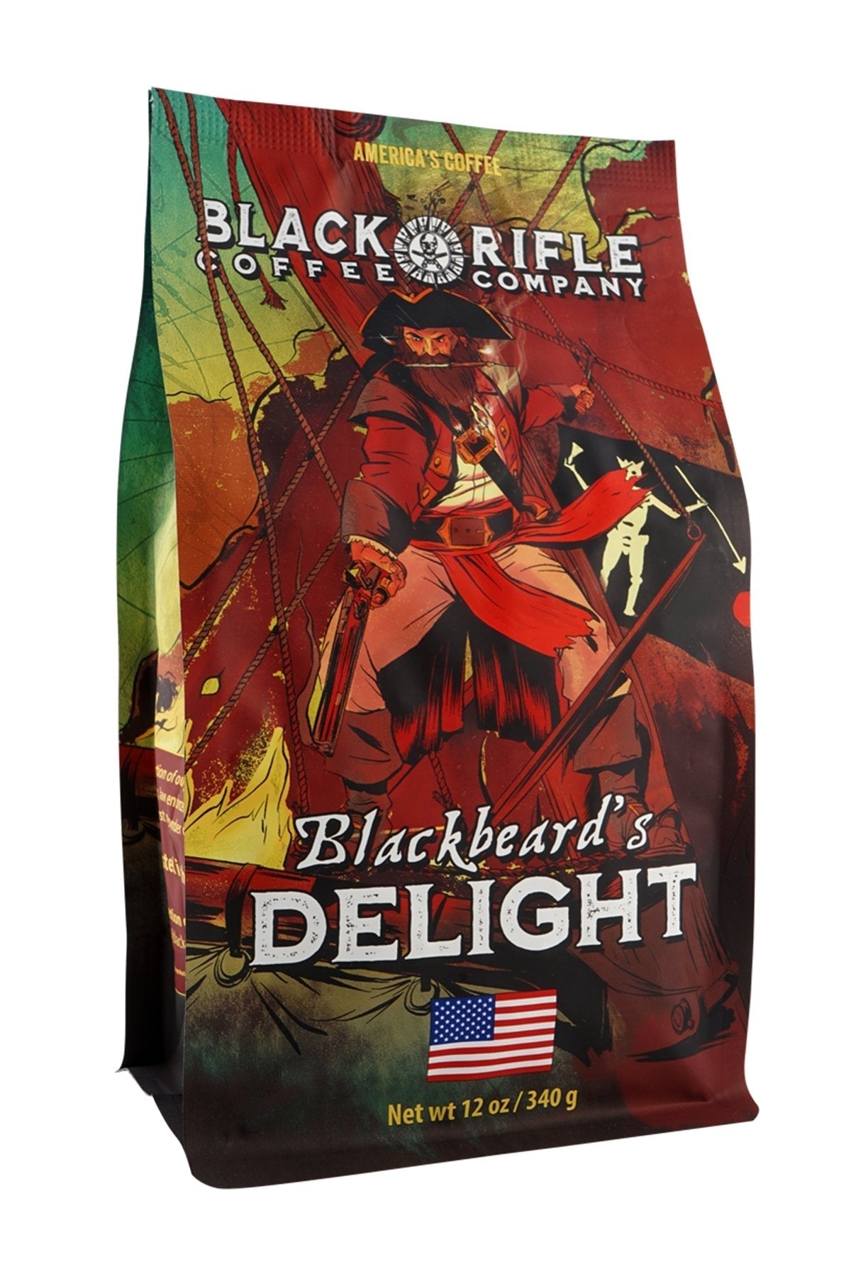 Black Rifle Coffee Blackbeard's Delight Roast - Whole Bean - Pacific Flyway Supplies