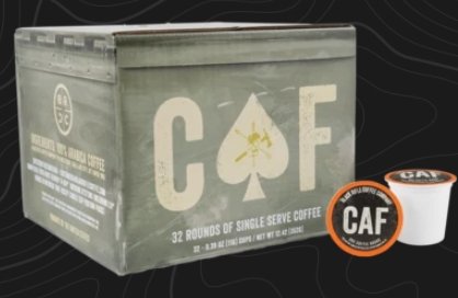 Black Rifle Coffee Company CAF Coffee Rounds (32 Count) - Pacific Flyway Supplies