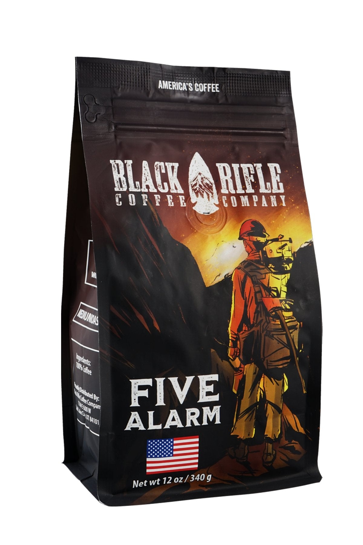 Black Rifle Coffee Five Alarm Coffee Roast - Ground - Pacific Flyway Supplies