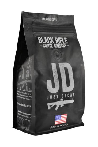 Black Rifle Coffee Just Decaf (Whole Bean) - Pacific Flyway Supplies