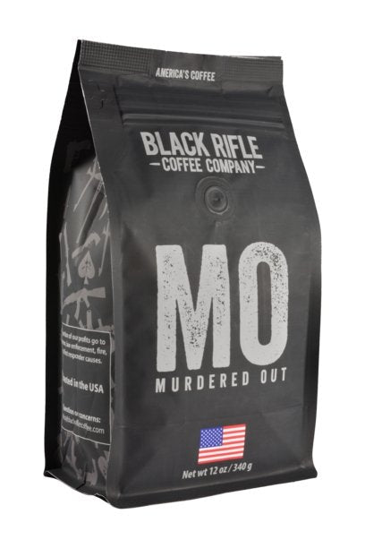 Black Rifle Coffee Murdered Out Coffee Roast - Whole Beans - Pacific Flyway Supplies