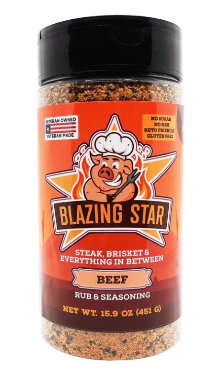 Blazing Star Beef Rub and Seasoning - Pacific Flyway Supplies