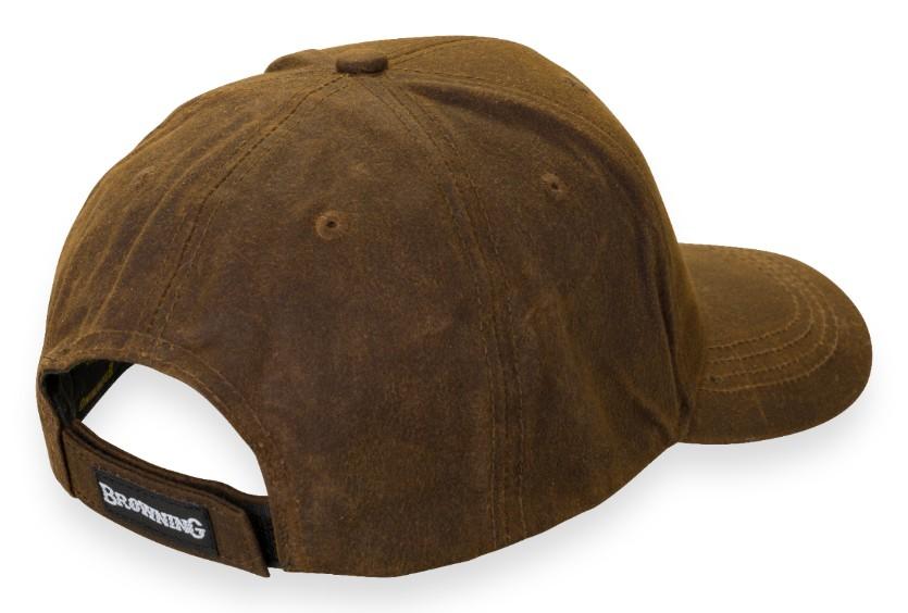 Browning Dura-Wax Hat with Corporate Logo - Brown - Pacific Flyway Supplies