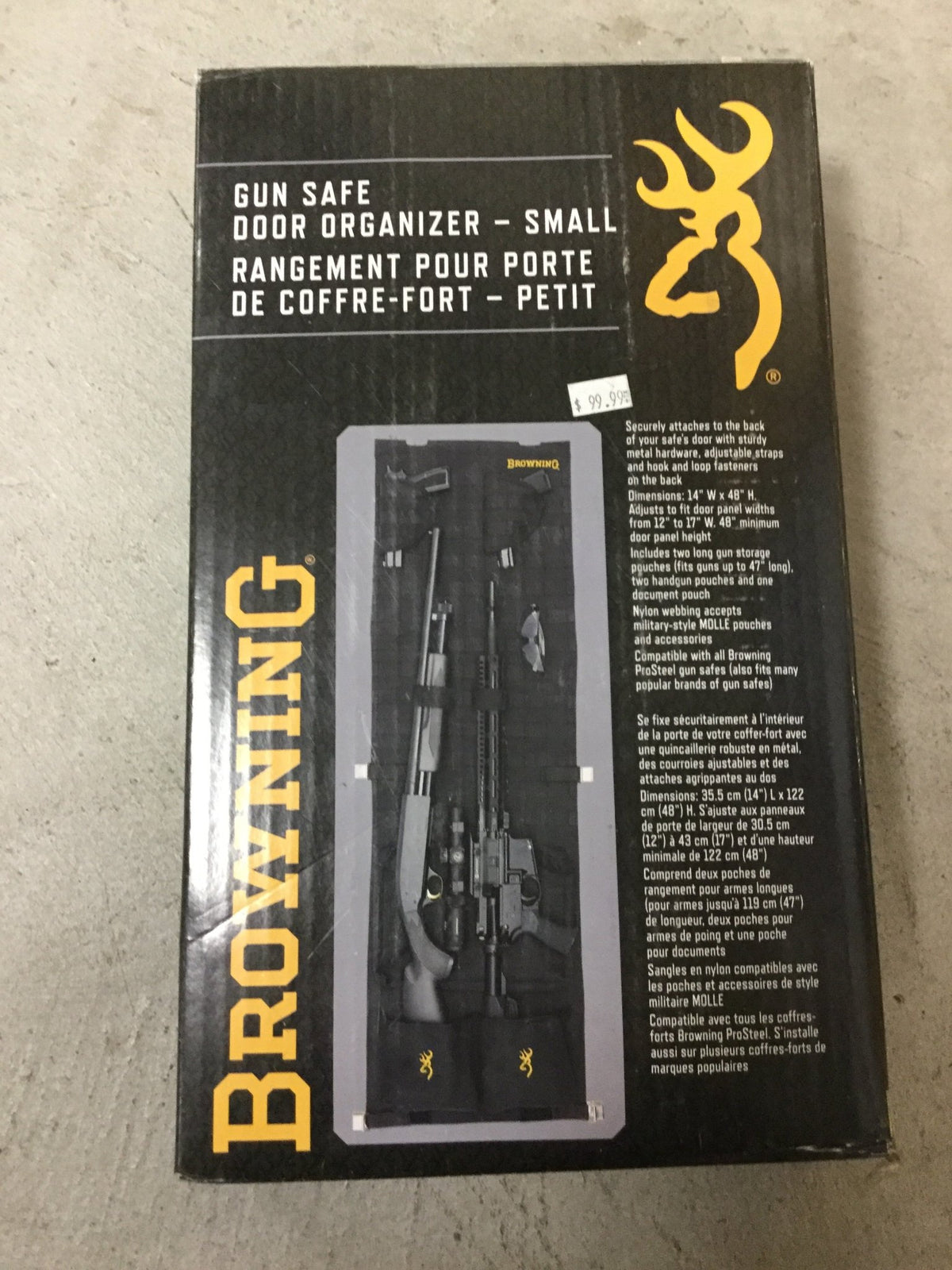 Browning Gun Safe Door Organizer Small - Pacific Flyway Supplies