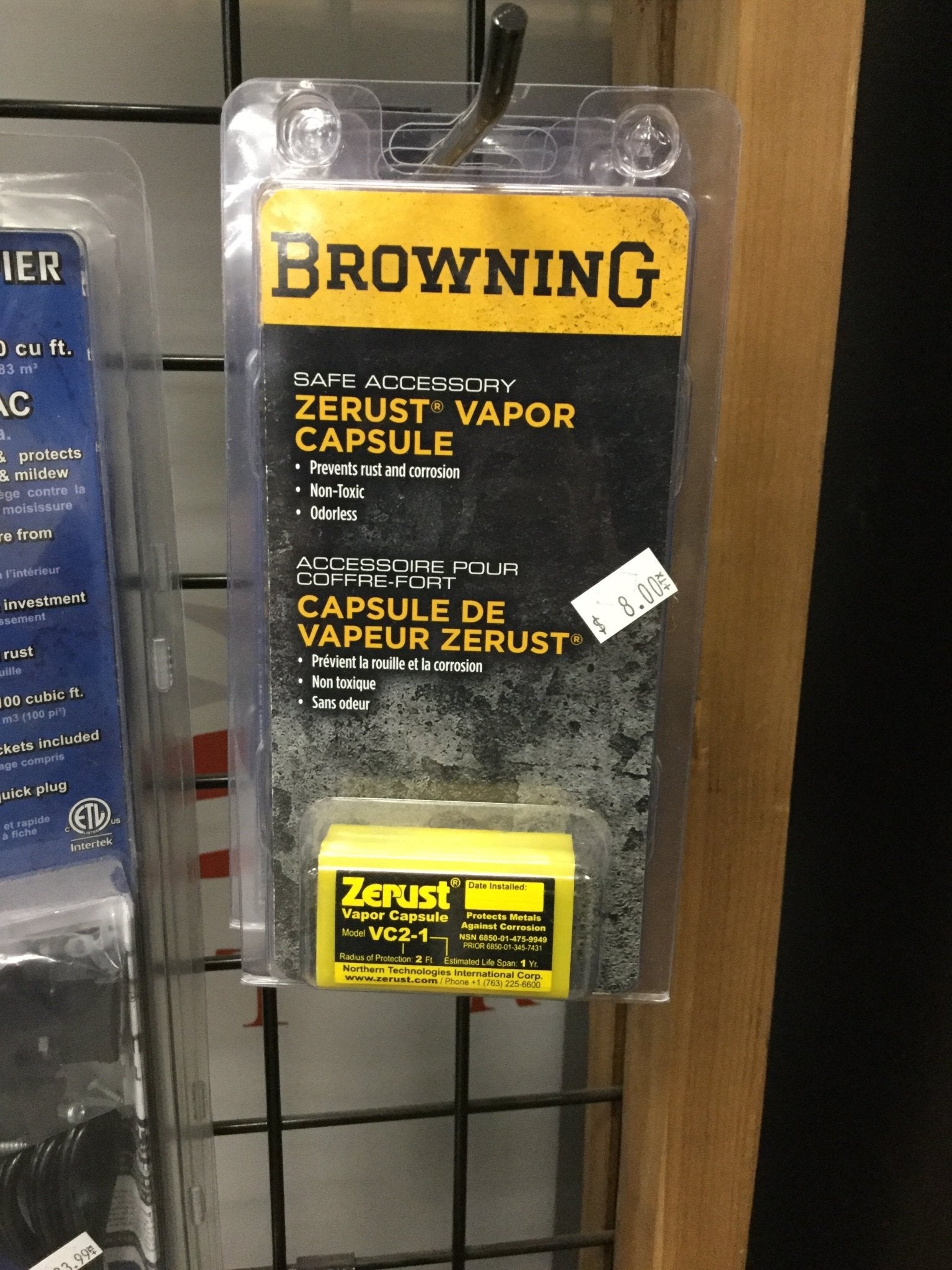 Browning Zerust Vapor Capsule - Pacific Flyway Supplies
