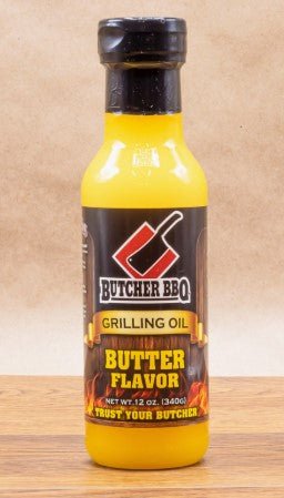 Butcher BBQ - Butter Flavor Grilling Oil 12oz - Pacific Flyway Supplies