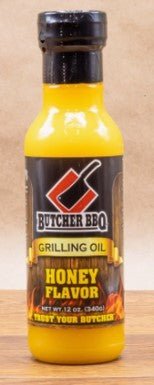 Butcher BBQ - Honey Flavor Grilling Oil 12oz - Pacific Flyway Supplies