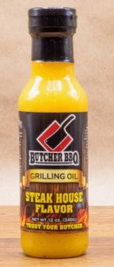Butcher BBQ - Steak House Flavor Grilling Oil 12oz - Pacific Flyway Supplies