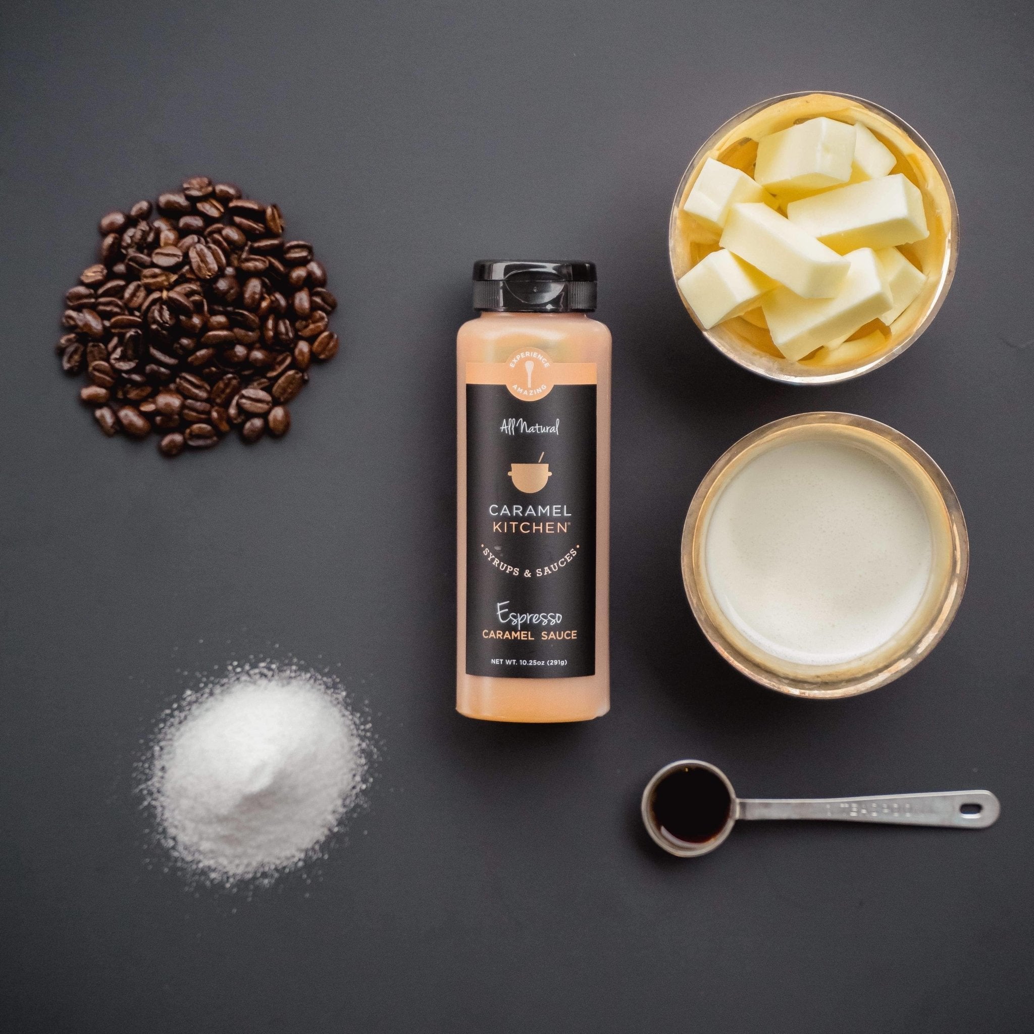 Caramel Kitchen - Espresso Caramel Sauce - Pacific Flyway Supplies