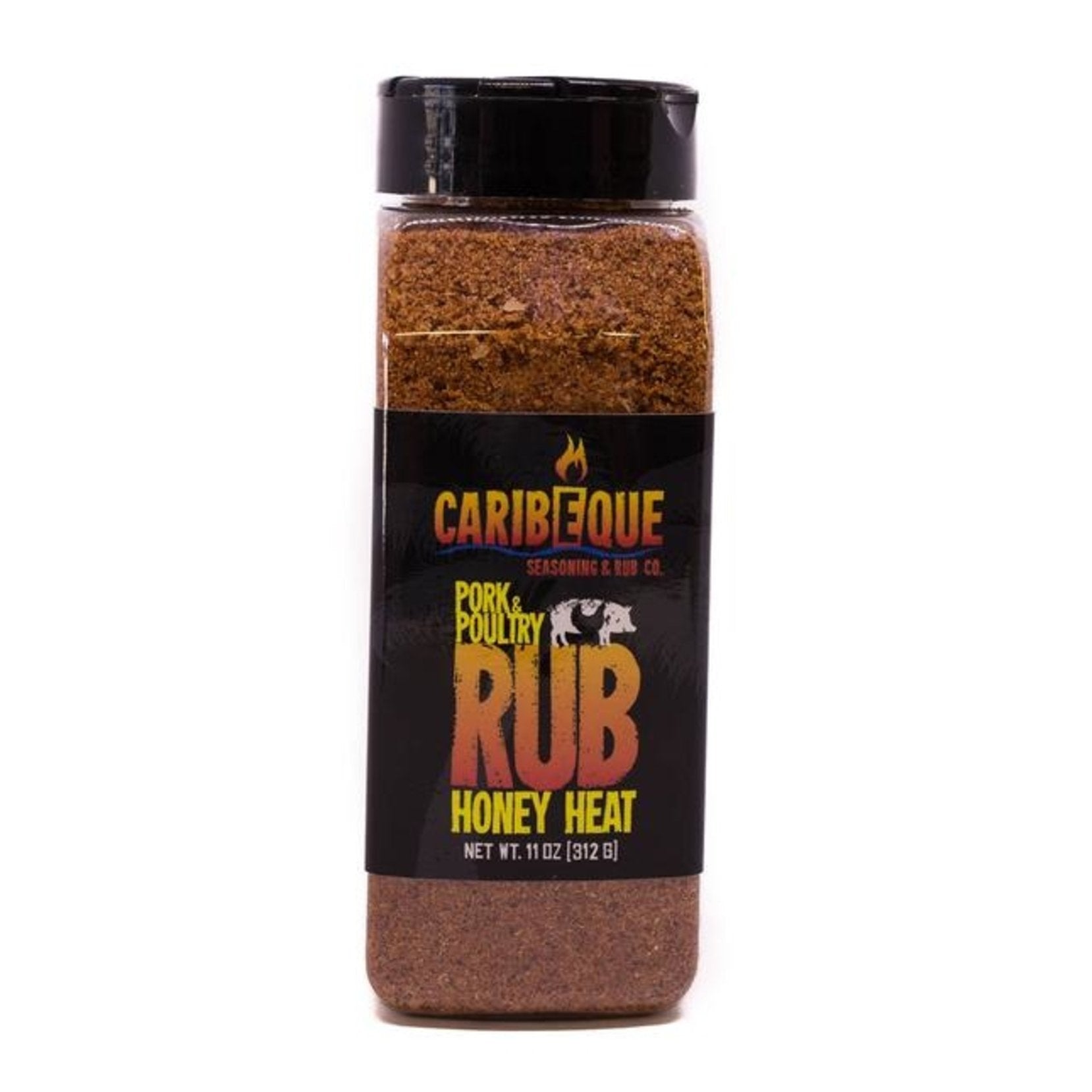 Caribeque Honey Heat Pork & Poultry Rub - Pacific Flyway Supplies