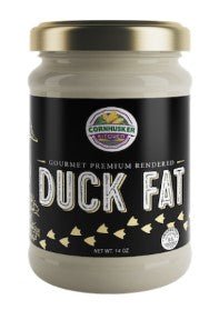 Cornhuskers Gourmet Rendered Duck Fat - 14oz - Pacific Flyway Supplies