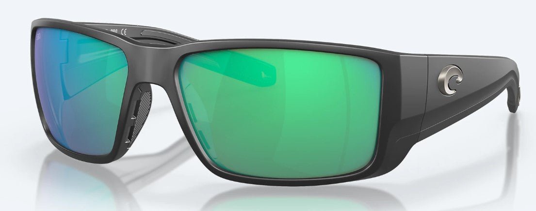 Costa Blackfin Pro Matte Black with Green Mirror 580G - Pacific Flyway Supplies