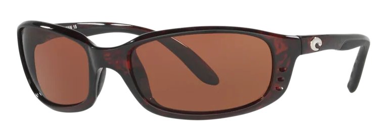Costa Brine Sunglasses - Tortoise w/ Copper Lens - Pacific Flyway Supplies